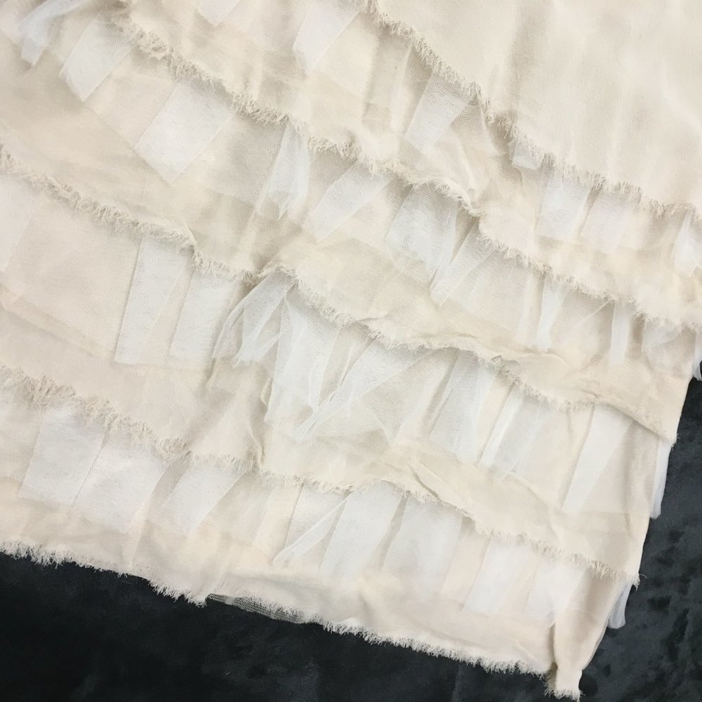 J. Crew Ruffle Top with Side Zipper - Picture 3 of 4